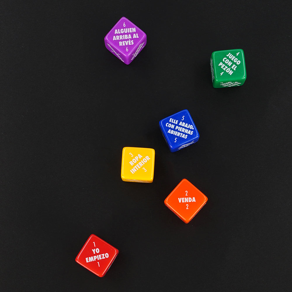 Sexy 6 Dice Game Pride Edition Spanish