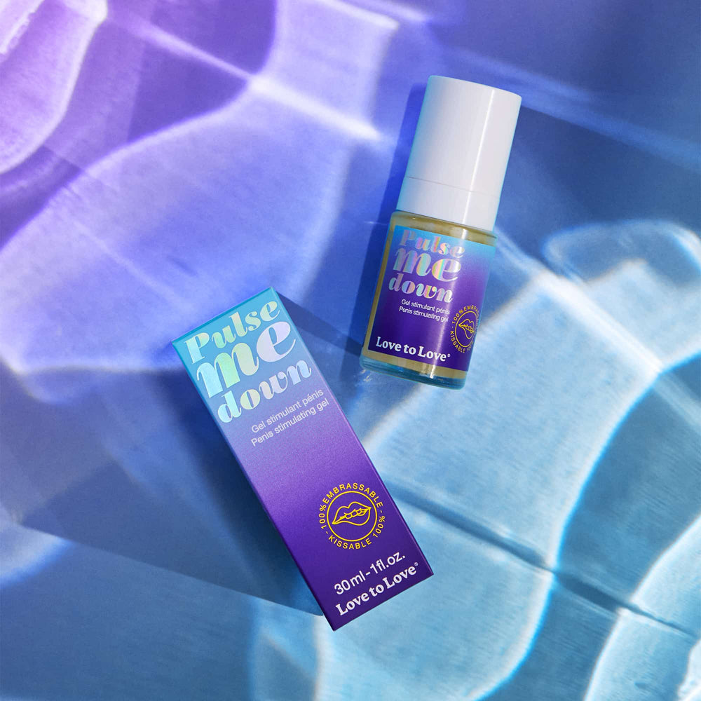 Love to Love Pulse Me Down Penis Stimulating Gel 1 oz.