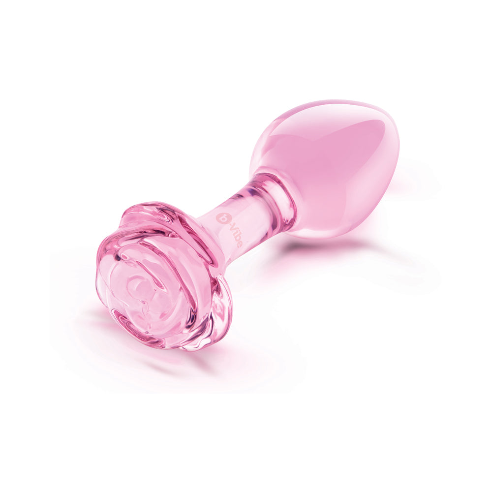 b-Vibe Pink Roses Training Plug Set