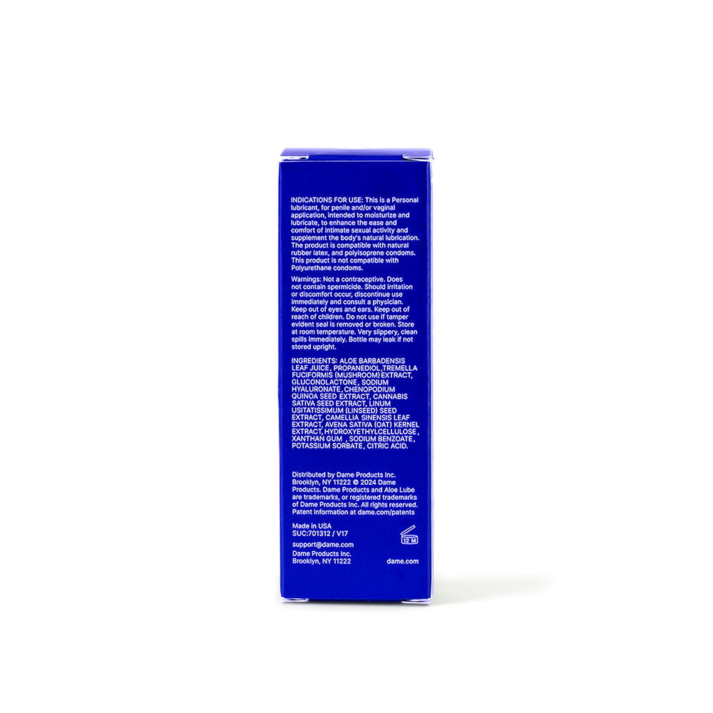Dame Aloe Lube Personal Lubricant 2 oz.
