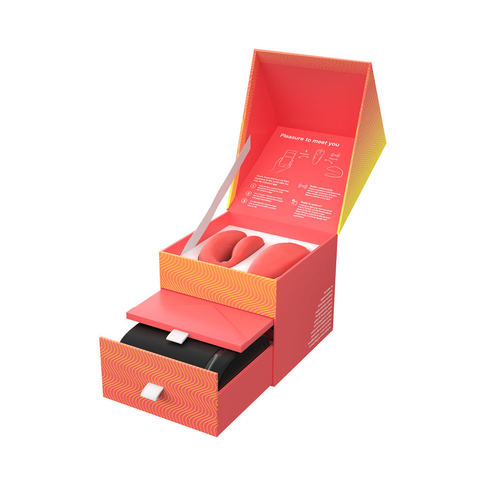 We-Vibe Chorus Couples Vibrator Crave Coral