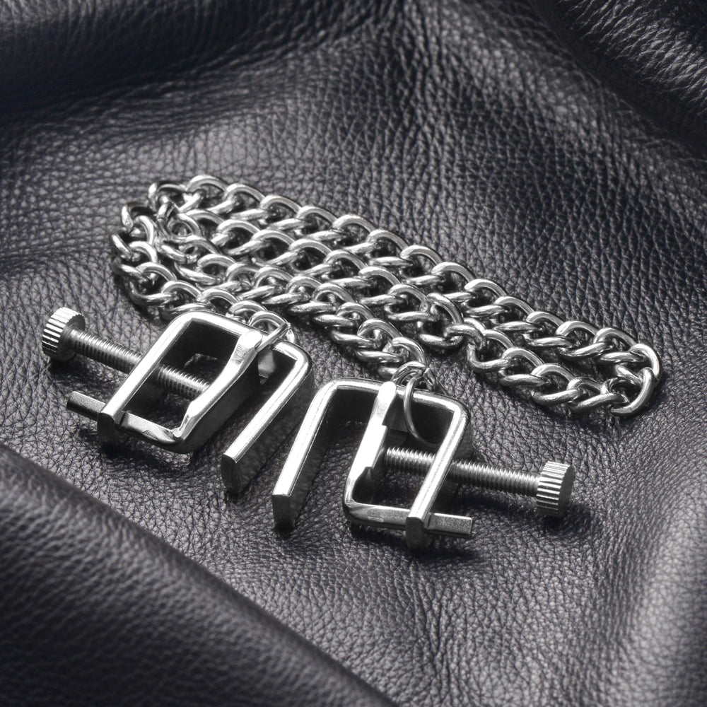 Master Series Pressure Vice Metal Nipple Clamps