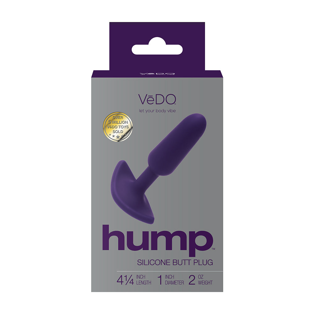 VeDO Hump Silicone Anal Plug Purple