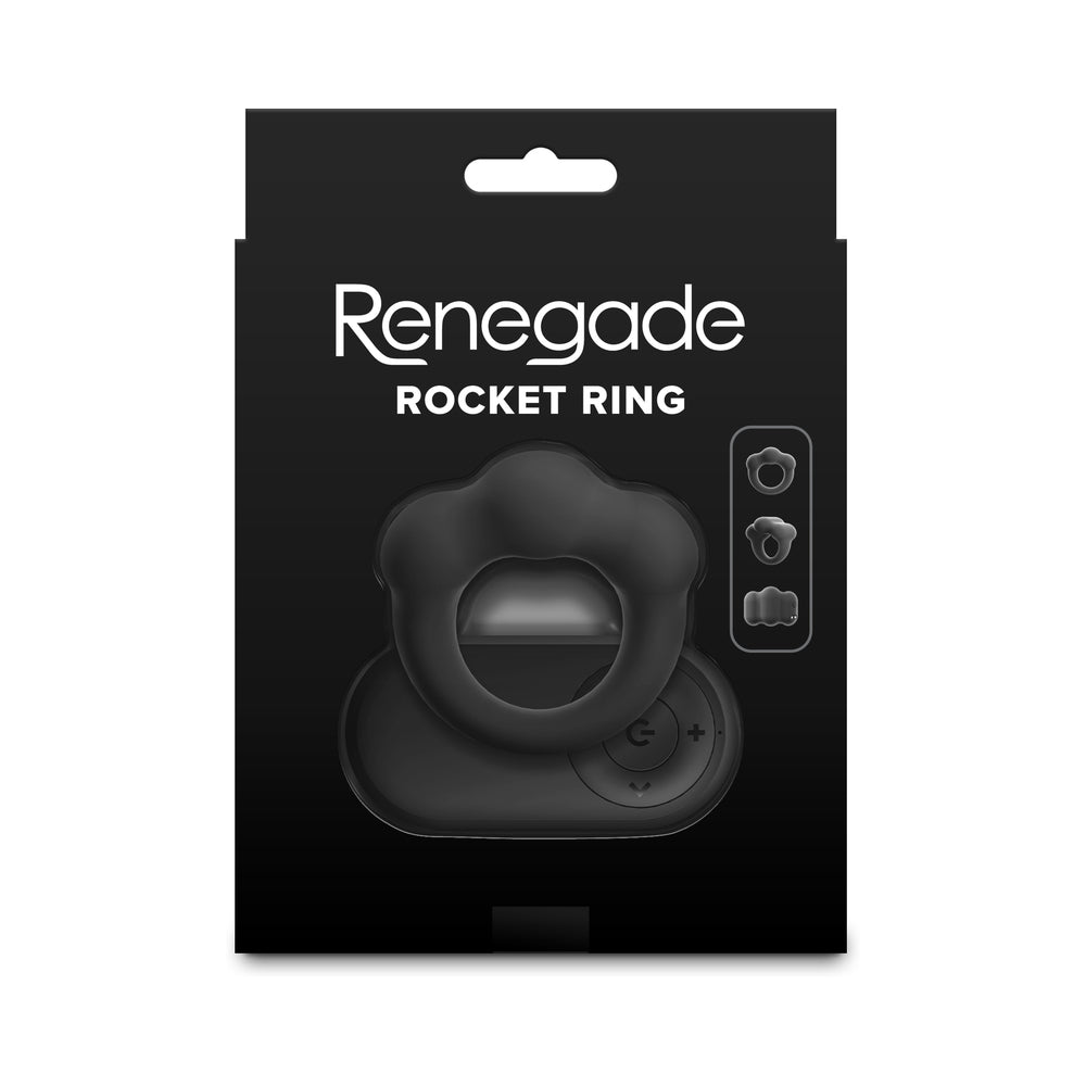 Renegade Rocket Ring Black