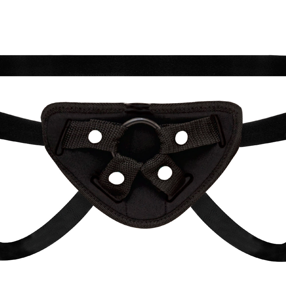 Lux Fetish 3pc Strap-on Pegging Trainer Set with Vibrating Dildo