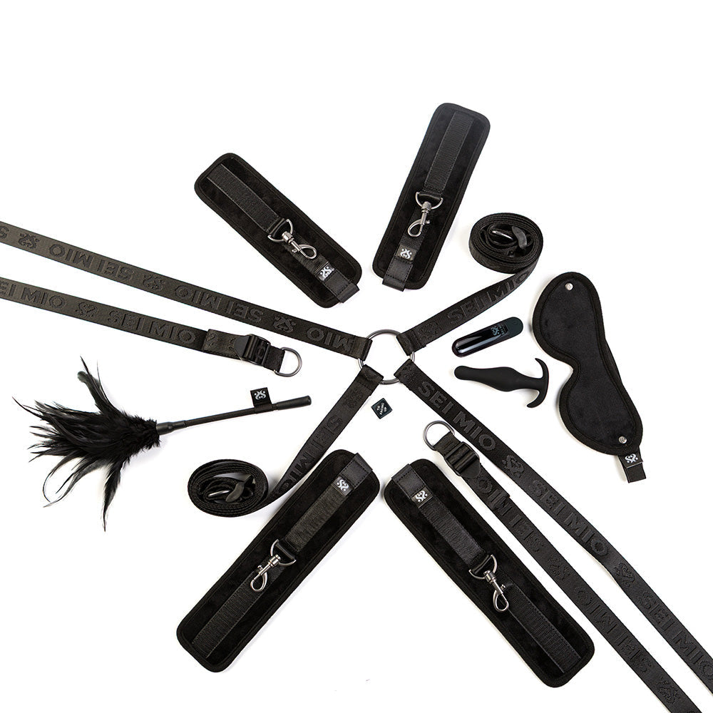 SEI MIO Complete Surrender The Ultimate Bed Tether Seduction Set