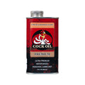 Cock Oil Water-Based Lubricant Metal Can with Inner Plastic Liner 9 oz.