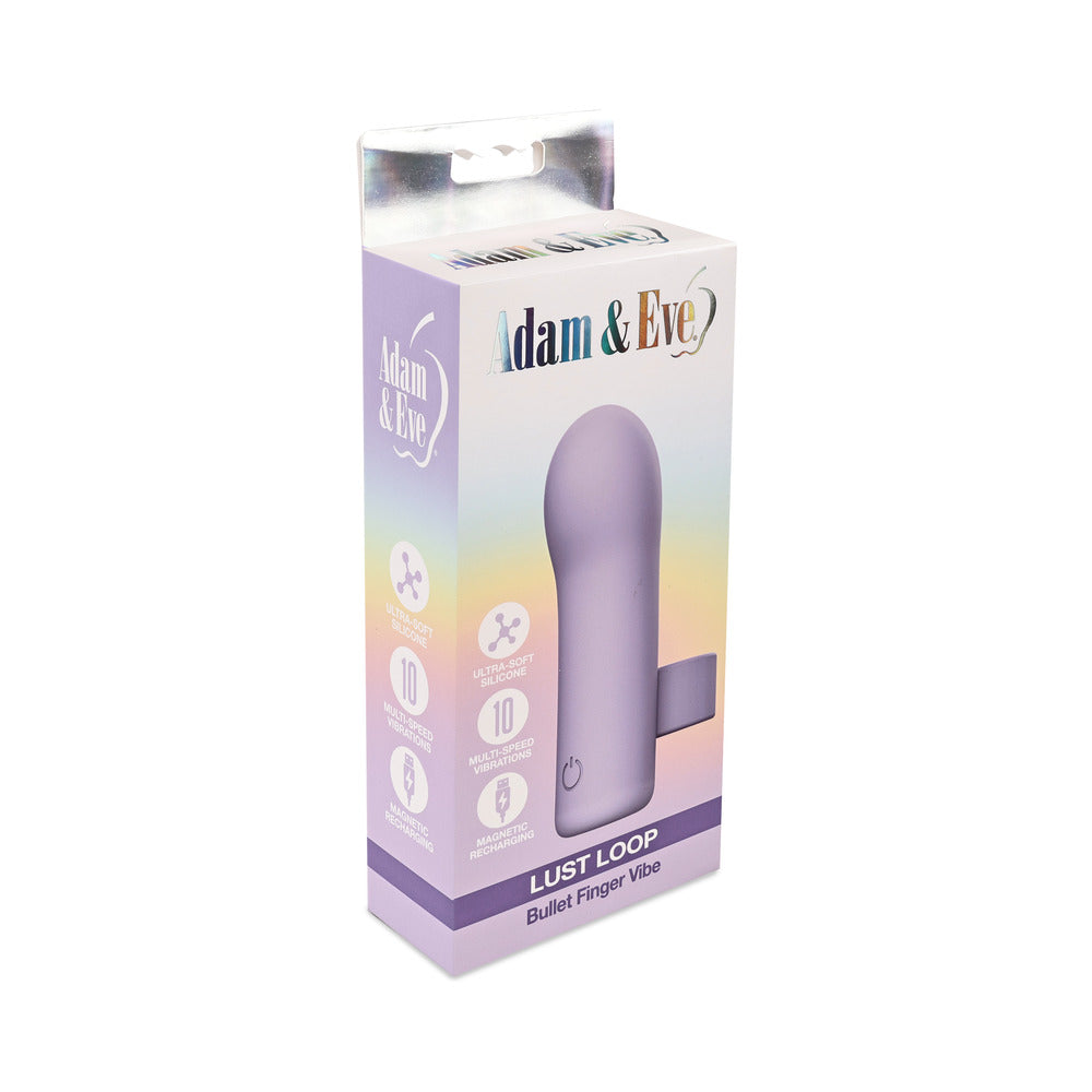 Adam & Eve Lust Loop Bullet Finger Vibe