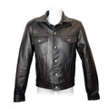 Prowler RED Leather Trucker Jacket S