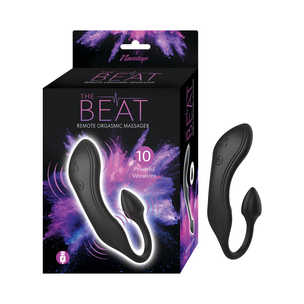 The Beat Remote Orgasmic Massager Black