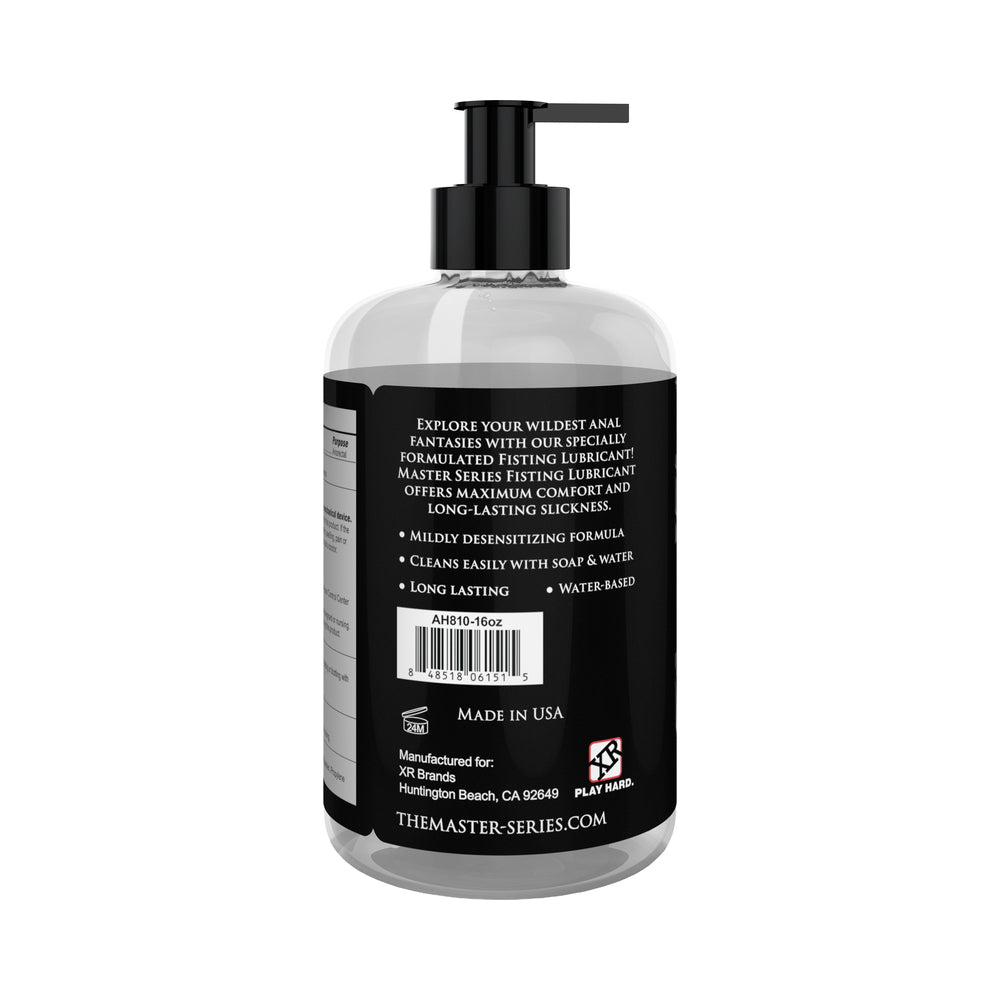 Master Series Fisting Lubricant 16 oz.
