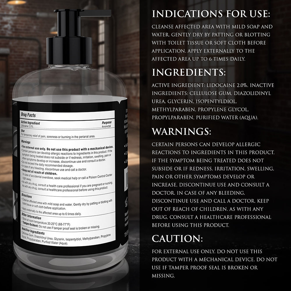 Master Series Fisting Lubricant 16 oz.