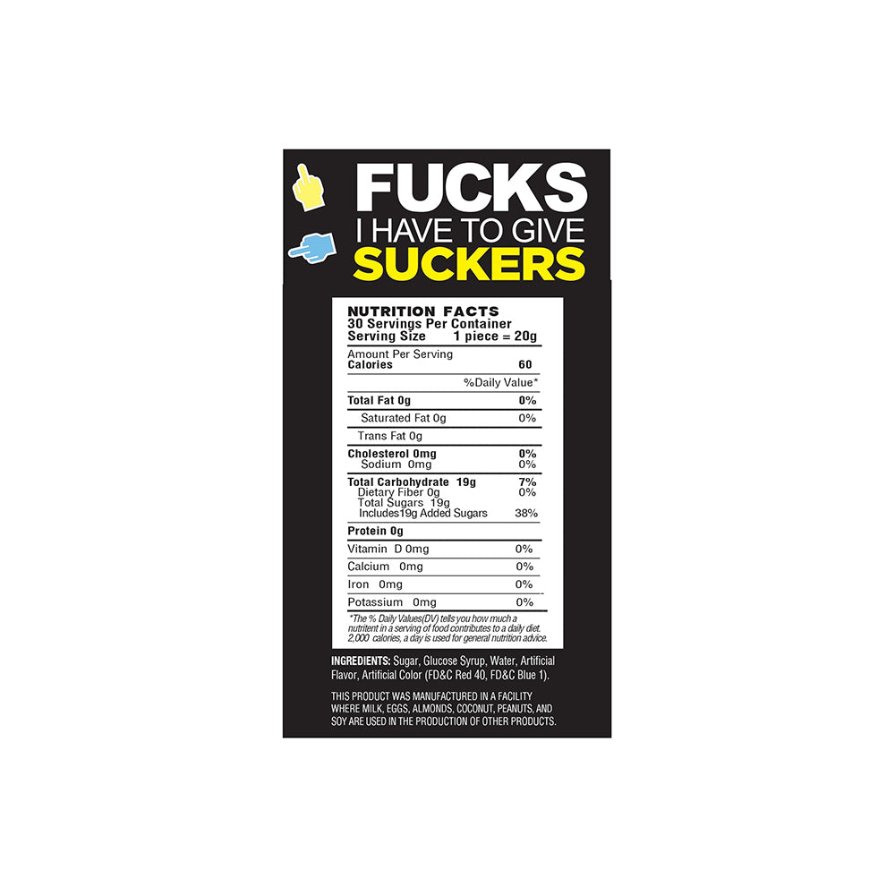 Last Fuck Lollipops 30-Piece Display