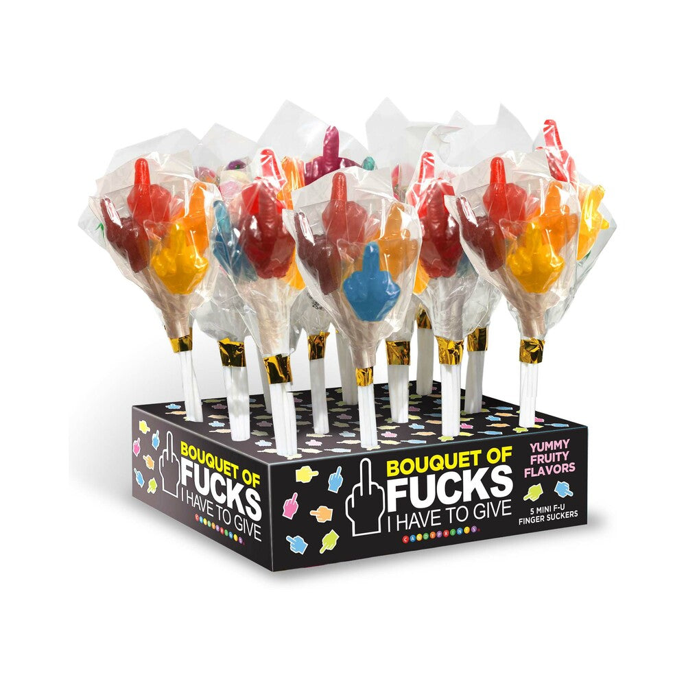 Last Fuck Candy Lollipop Bouquet 12-Piece Display