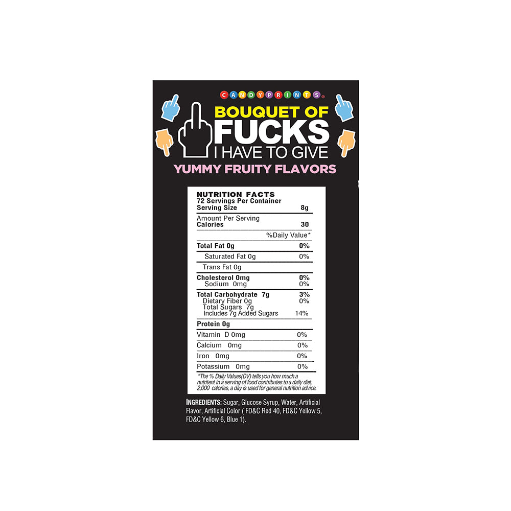 Last Fuck Candy Lollipop Bouquet 12-Piece Display