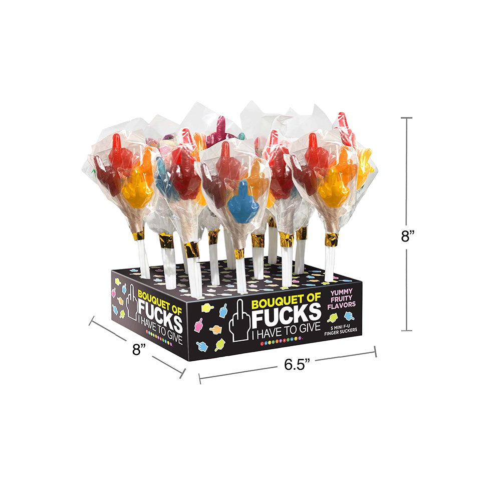 Last Fuck Candy Lollipop Bouquet 12-Piece Display