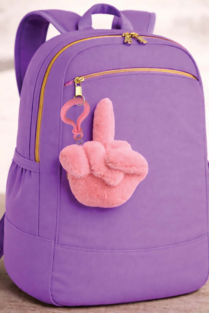 Fucks To Give Twirly Bird Plushie Pink