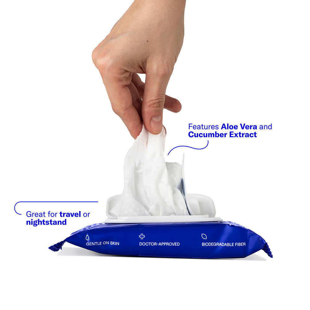 Dame Body Wipes 12ct Aloe & Cucumber