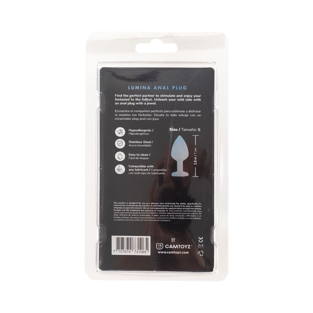 Camtoyz Onix Lumina Anal Plug Iridescent