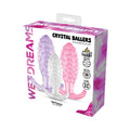 Wet Dreams Crystal Ballers Tri-Color Textured Tushy Trainer Kit 3-Pack