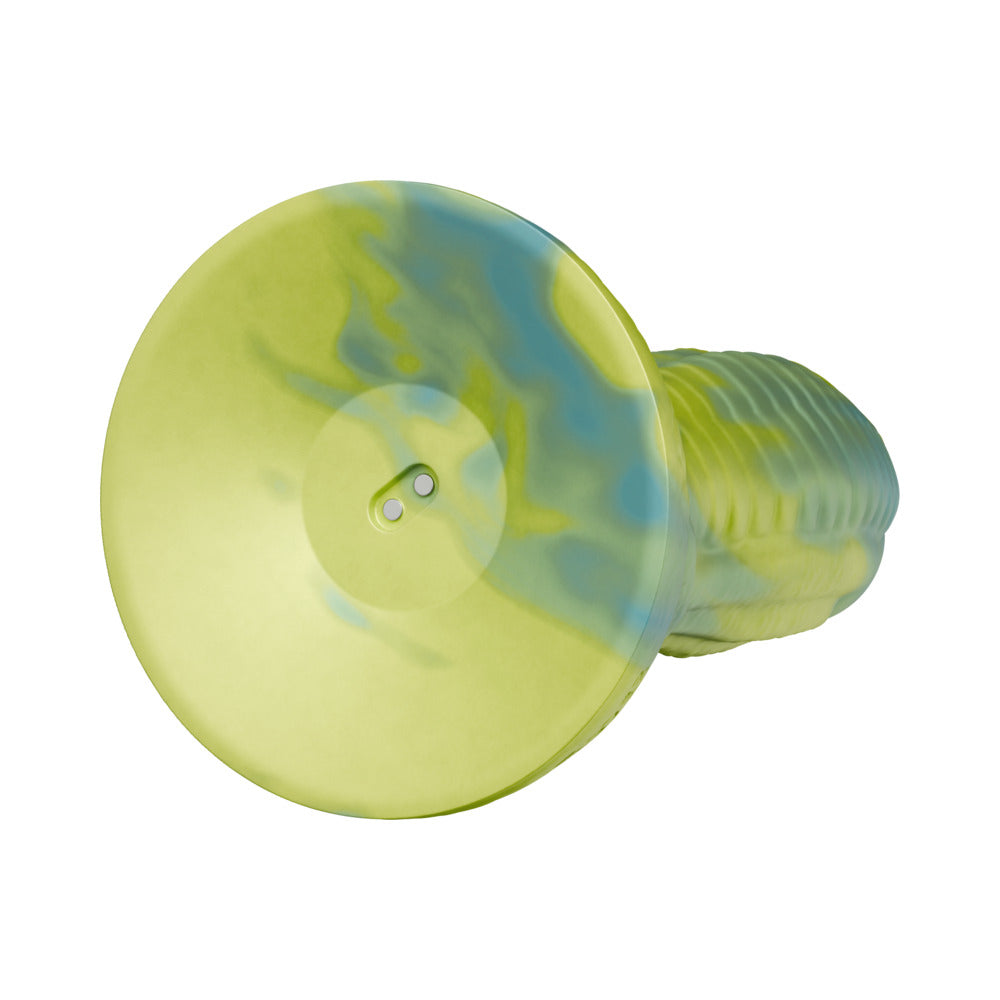 Tentra Rithen Reptilian Thrusting Dildo Green