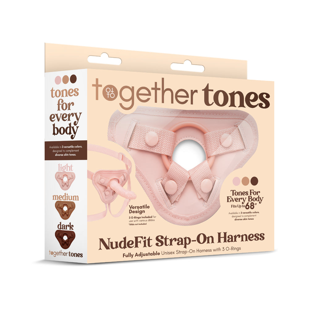 Together Tones NudeFit Strap-On Harness Light