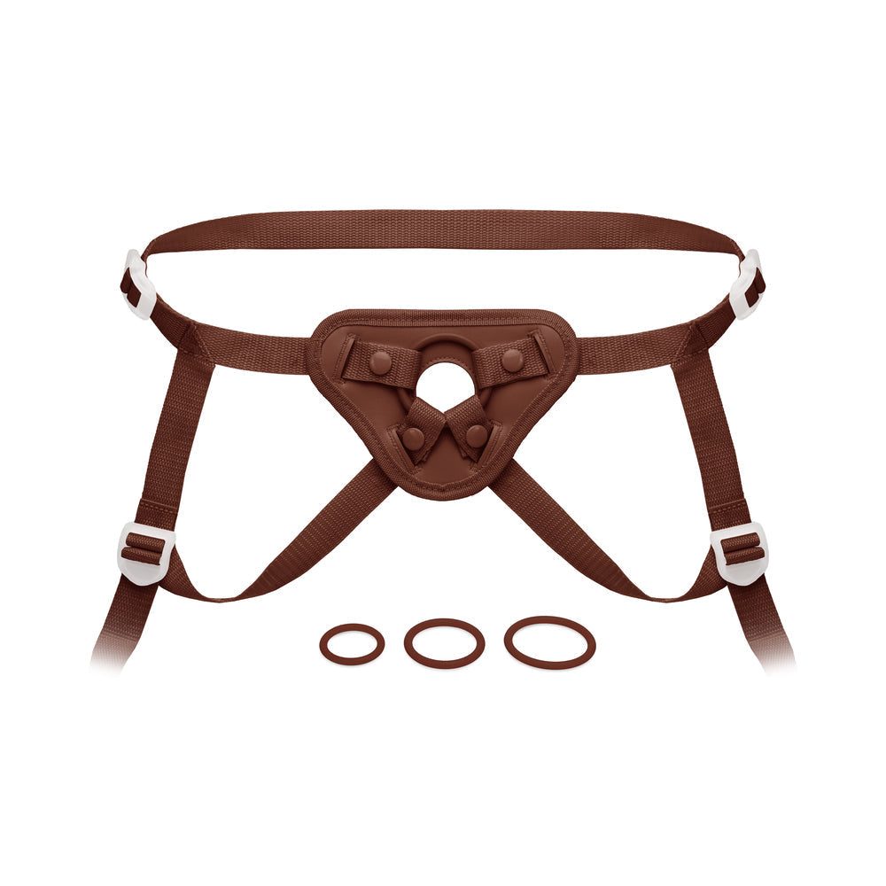 Together Tones NudeFit Strap-On Harness Dark