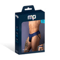 Male Power Sassy Lace Skirt Jock Navy L/XL
