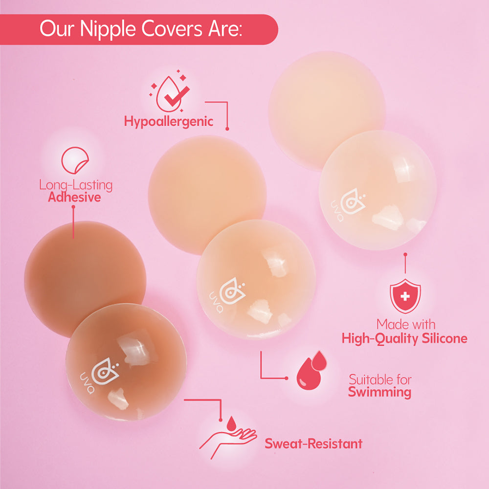 UVA Circular Nipple Covers Caramel