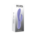 Selopa Purple Craze Dual Vibe With Ear-Shaped Stimulator Purple