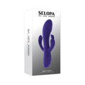 Selopa Triple Tickle 3-Point Stimulation Vibrator Purple
