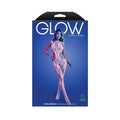Fantasy Lingerie Glow Equilibrium Glow-in-the-Dark Crotchless Bodystocking O/S