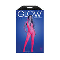 Fantasy Lingerie Glow Turn Up Bodystocking with Back Cut-Out Detail O/S