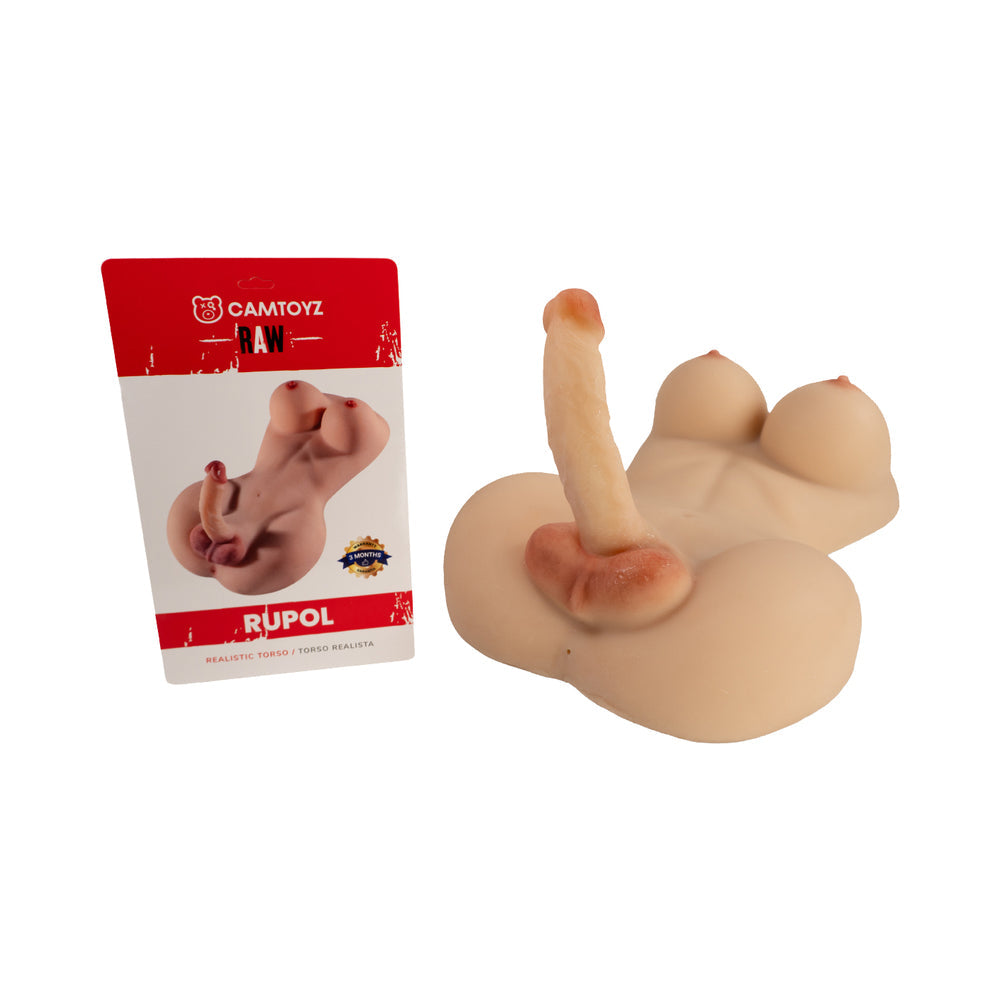 Camtoyz Raw Realistic Torso Rupol Vanilla