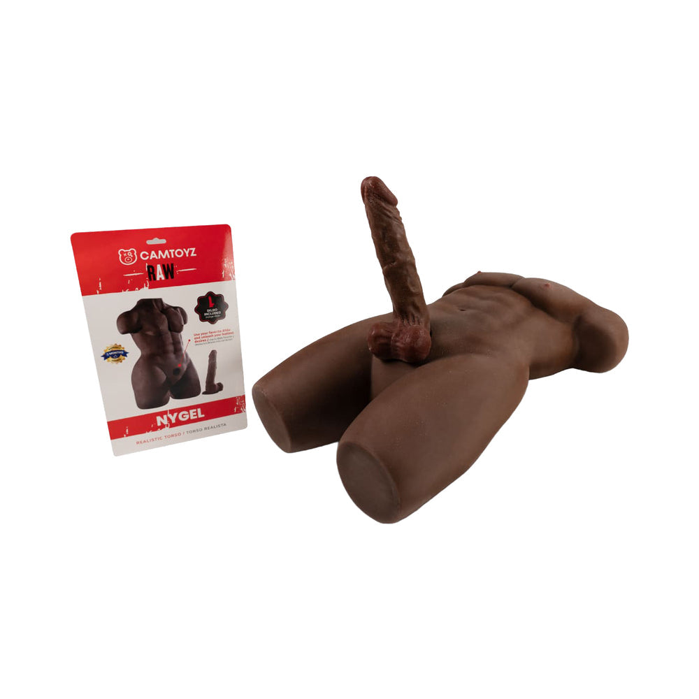 Camtoyz Raw Realistic Torso Nygel Chocolate
