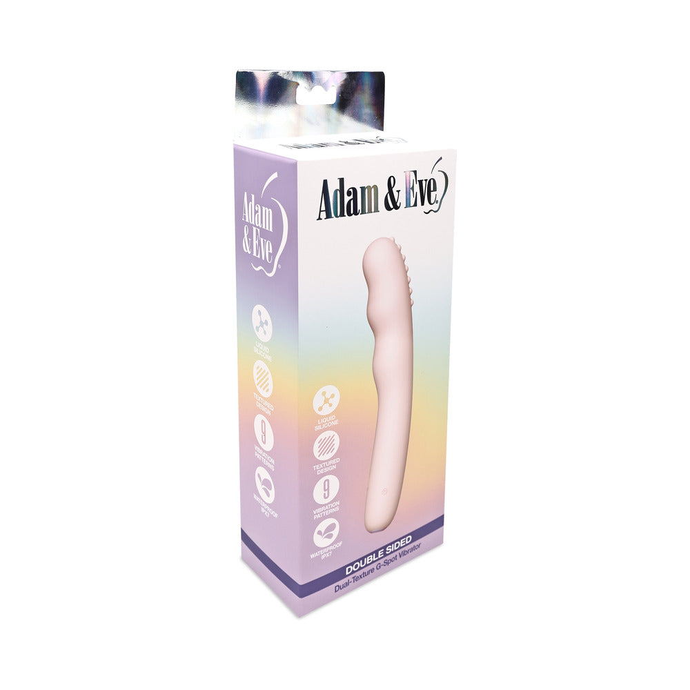 Adam & Eve Double Sided Dual-Texture G-Spot Vibrator