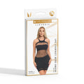 Me You Us Fishnet Mini Dress Black O/S