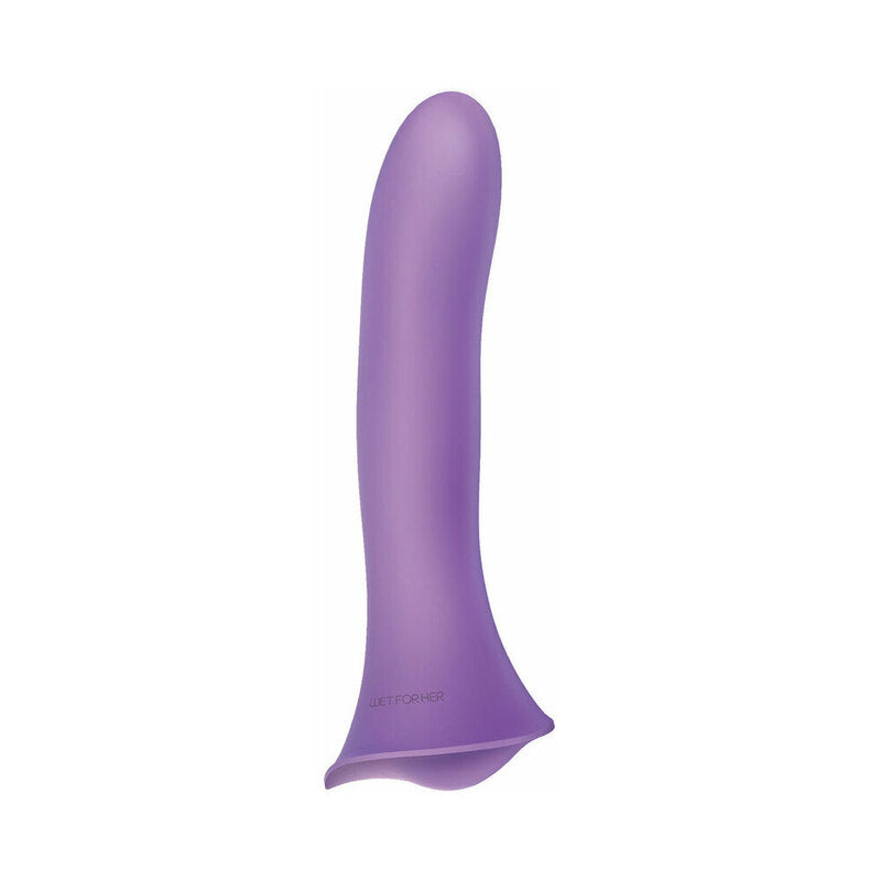 Wet For Her FUSION Large 5.7 in. Dildo Purple