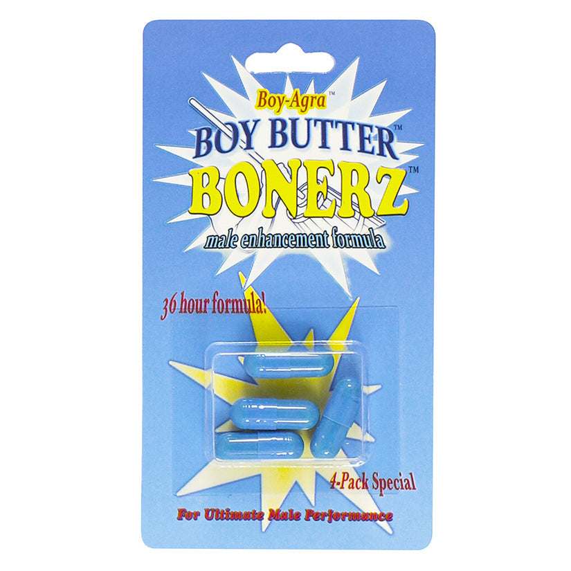 Boy Butter Bonerz Boy Agra 4-Pack