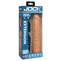 JOCK Enhancers Vibrating Realistic Penis Extension Medium 1.5 in.