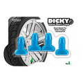 Dicky Valve Stem Caps Blue 4-Pack