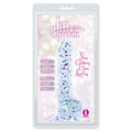 Glittergasm Dong Blue and Green Swirl 8 in.