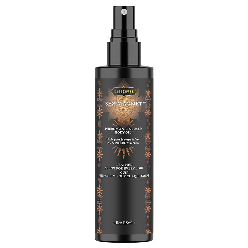 Sex Magnet Body Oil Spray Leather 4 oz.