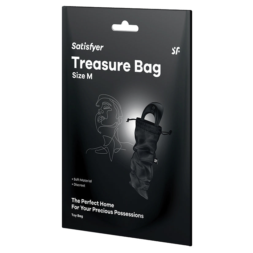 Satisfyer Treasure Bag M Black