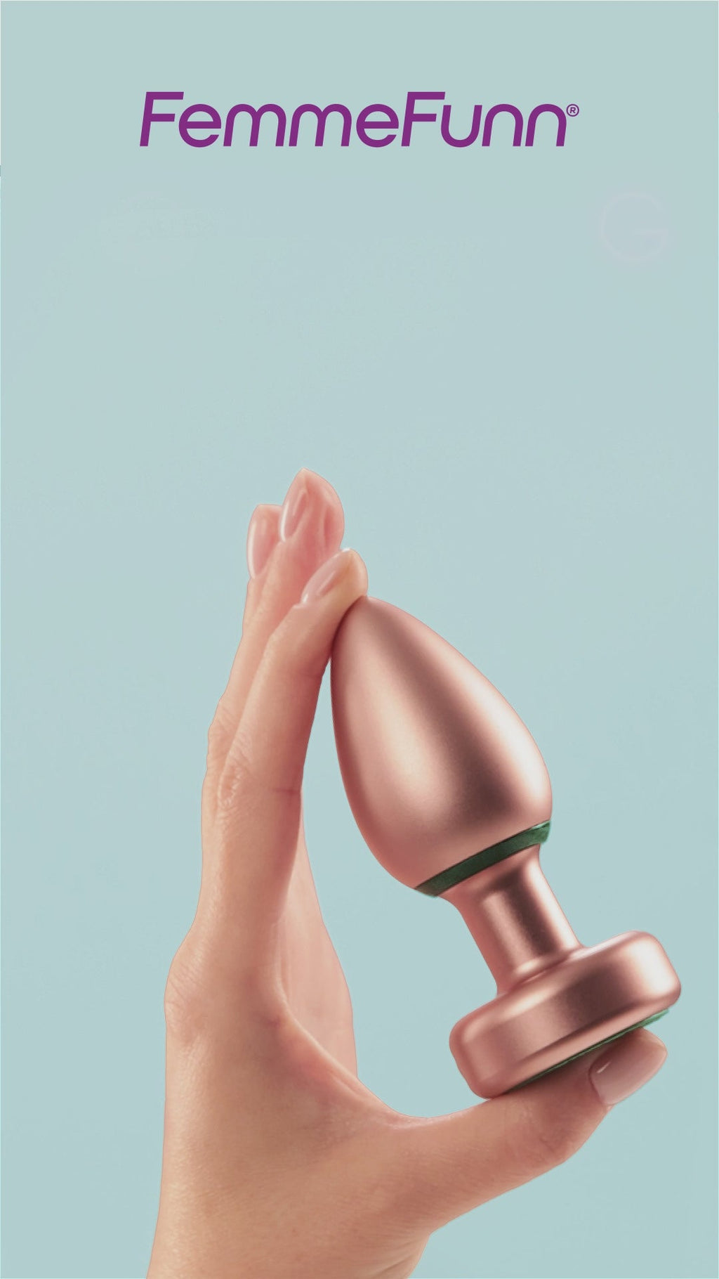 FemmeFunn Bougie Plug Rose Gold